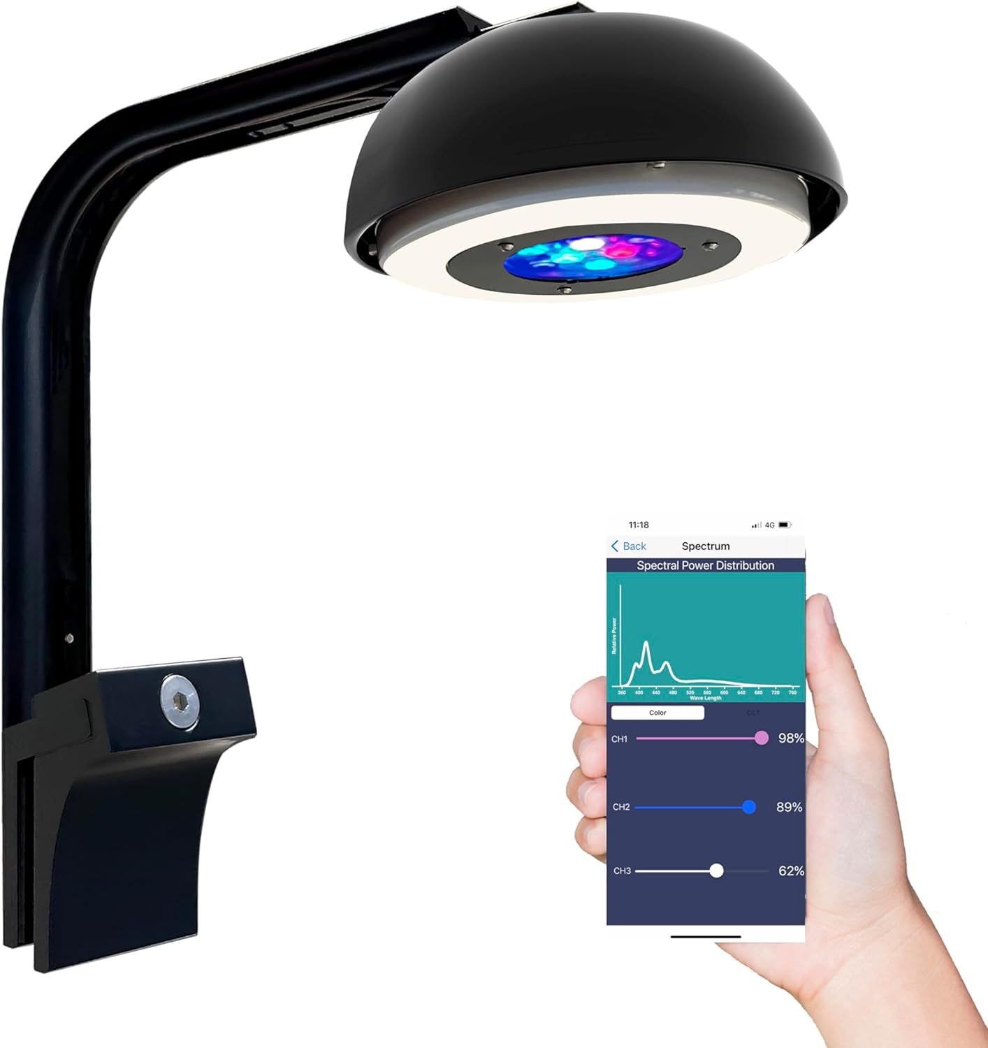 Marine Aquarium Led Lights - Cetus 2SS Luce LED Intelligente per