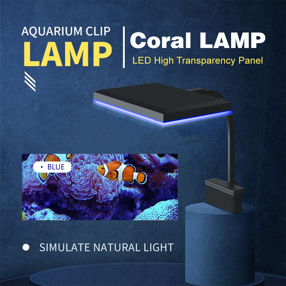Aquarium Blue Marine Reef - ASJD-07 Lampada LED a clip per