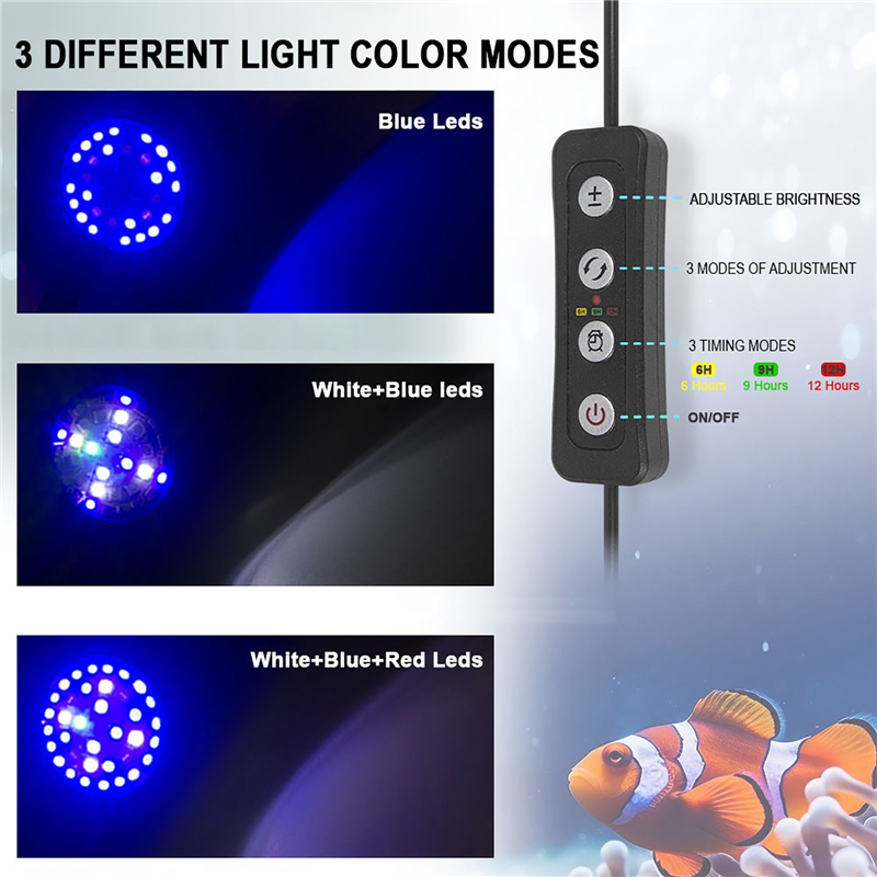 30W Acquario Acquario Acquario - Marine Aquarium Led Lights recensione e prezzo